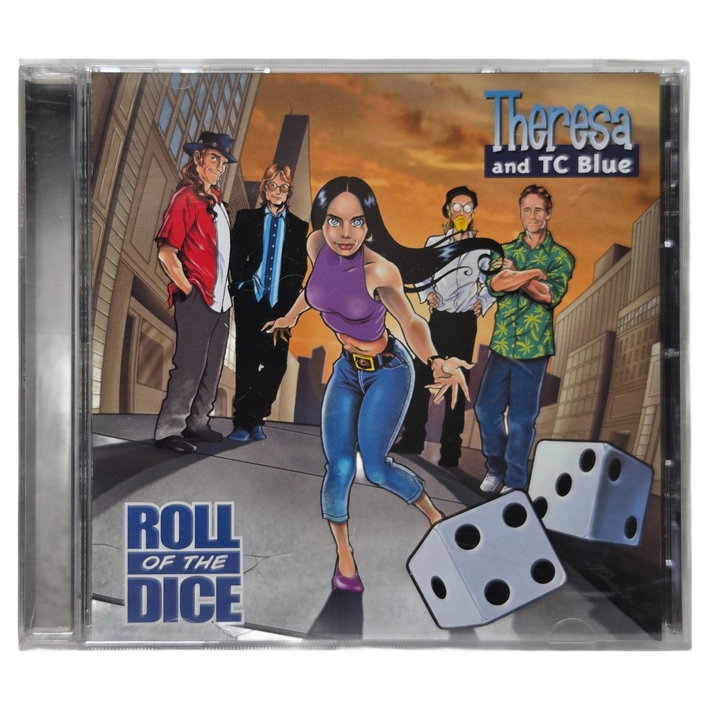 Theresa‎ and TC Blue Roll Of The Dice Audio CD 2005 Blues Soul Record Rare EUC